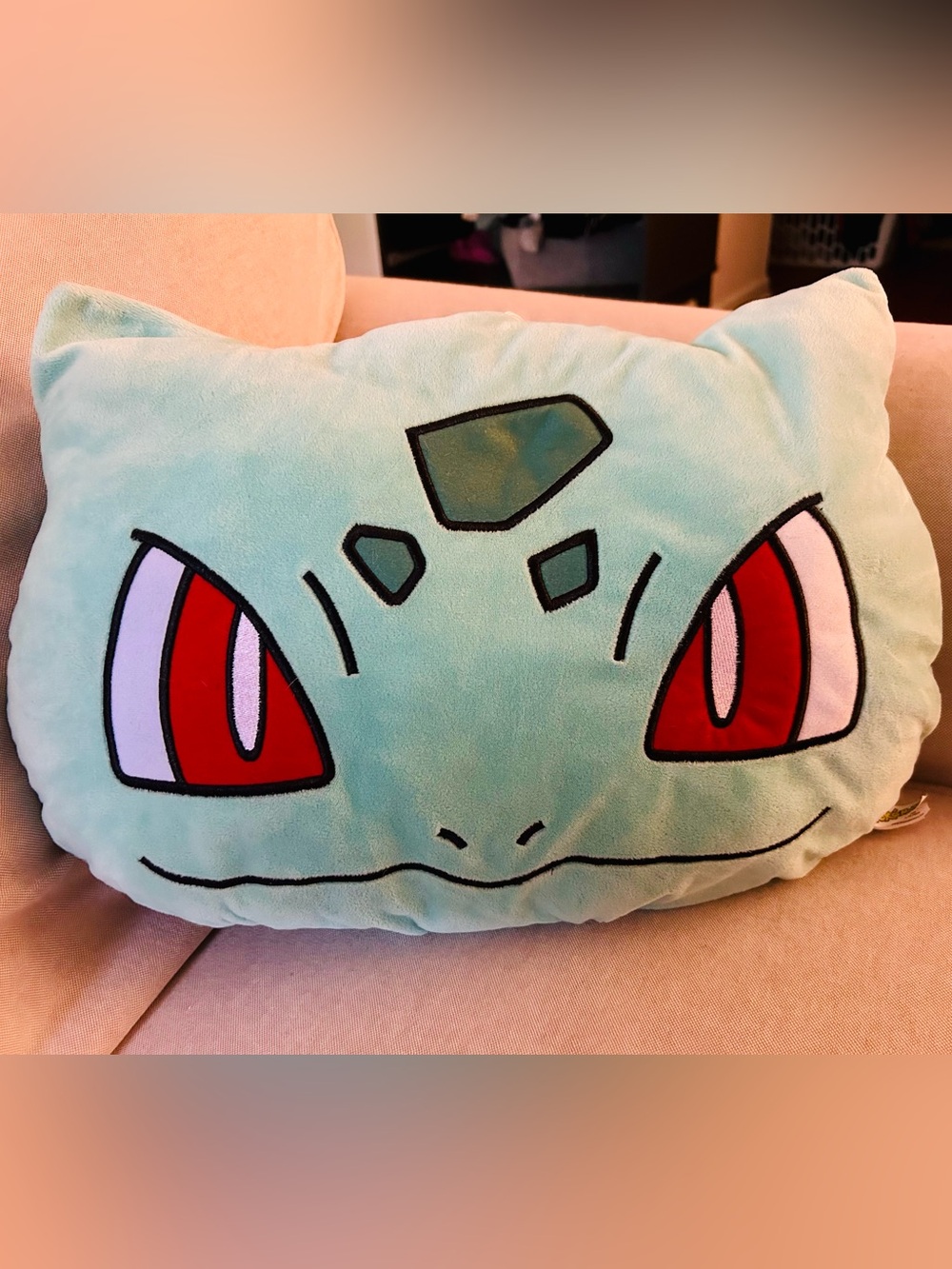 Pokemon Bulbasaur Plush Throw Pillow